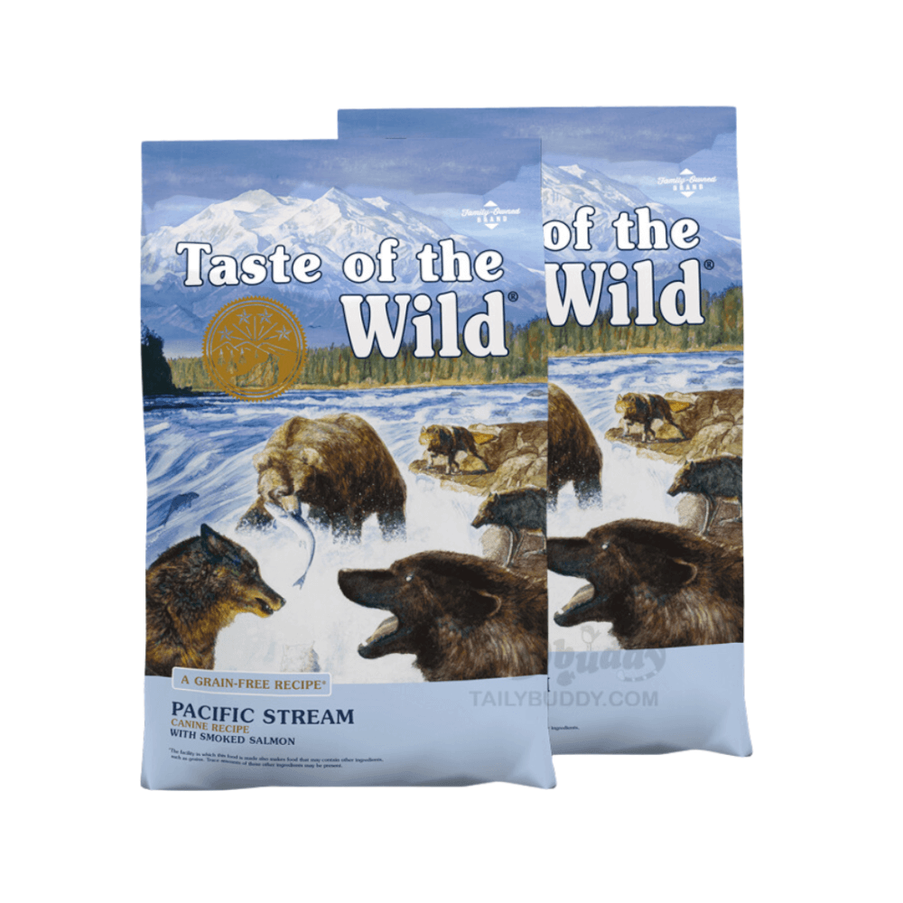 อาหารสุนัข TASTE OF THE WILD PACIFIC STREAM CANINE สูตรเนื้อปลา (680กรัมX2)_1